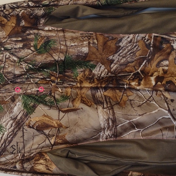 Game Winner Real Tree Felted Lightweight Fleece Camo Top size Small - Picture 3 of 12